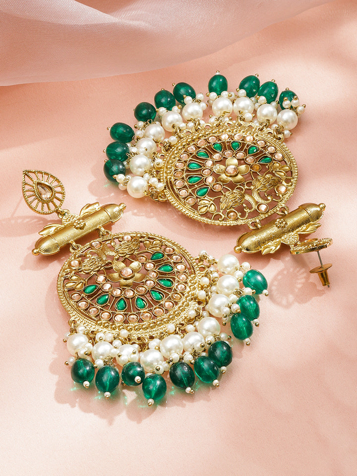 Danglers That Whisper Green Luxury