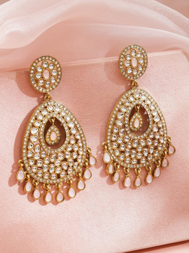 Royal Blush Dangler Earrings