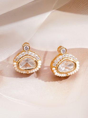 Dewdrops Kundan Necklace Set