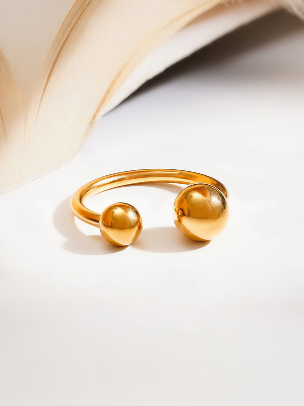 Demi Fine Minimal Dual Sphere Ring