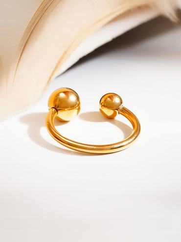 Demi Fine Minimal Dual Sphere Ring