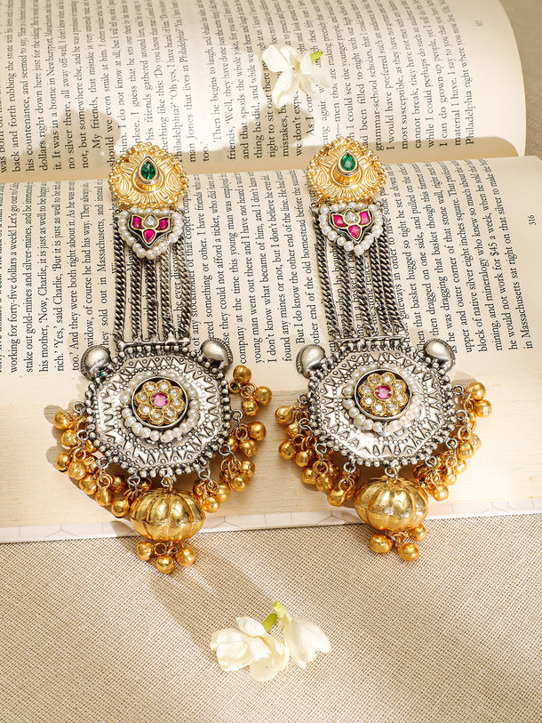 Festive Soul Multicolour Ghungroo Dangler