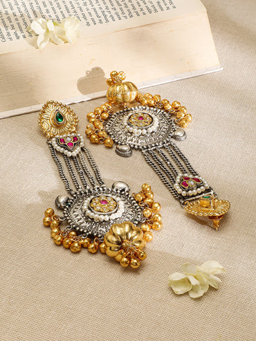 Festive Soul Multicolour Ghungroo Dangler