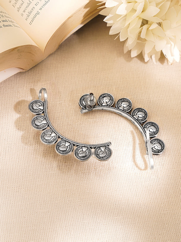 Heritage Coin Curve Earcuff Earrings