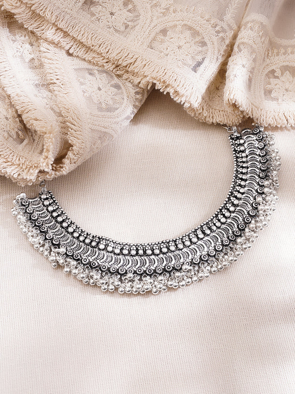 Premium Oxidised Tribal Glam Necklace