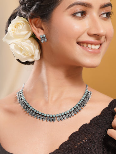 Everyday Edge Oxidised Jewellery Set