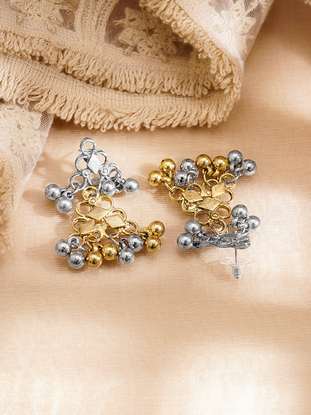 Oxidised Ghungroo Festive Necklace Set