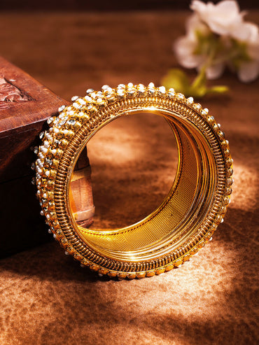 Luxe Wedding Pearl Statement Bangles