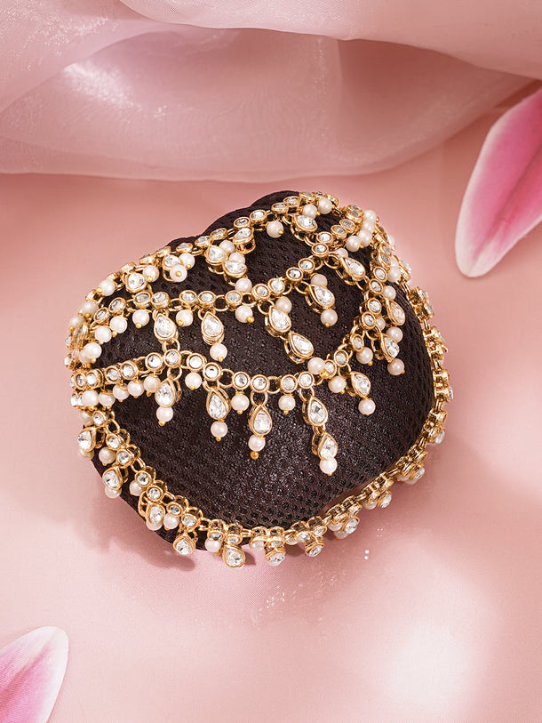 Wedding Glow Pearl Bun Charm