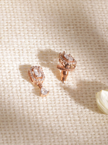 Vibrant American Diamond Zirconia Mangalsutra Set