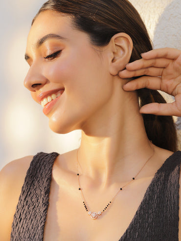 Timeless American Diamond Pendant Necklace