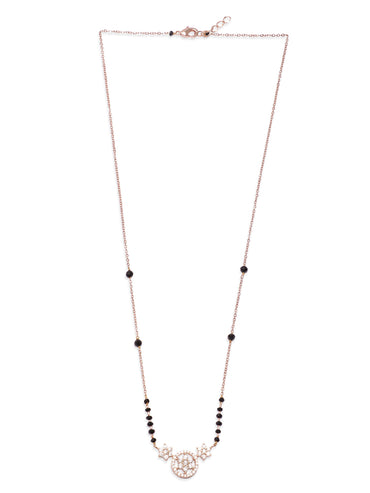 Timeless American Diamond Pendant Necklace