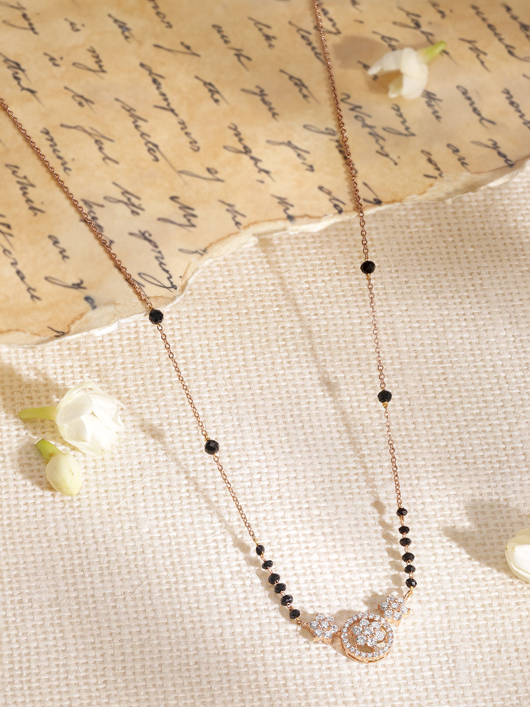 Timeless American Diamond Pendant Necklace