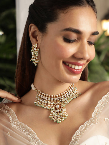 Timeless Royalty Kundan Necklace Set