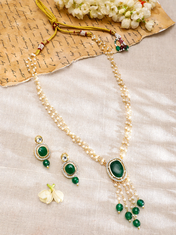 Eternal Grace Green Necklace Set