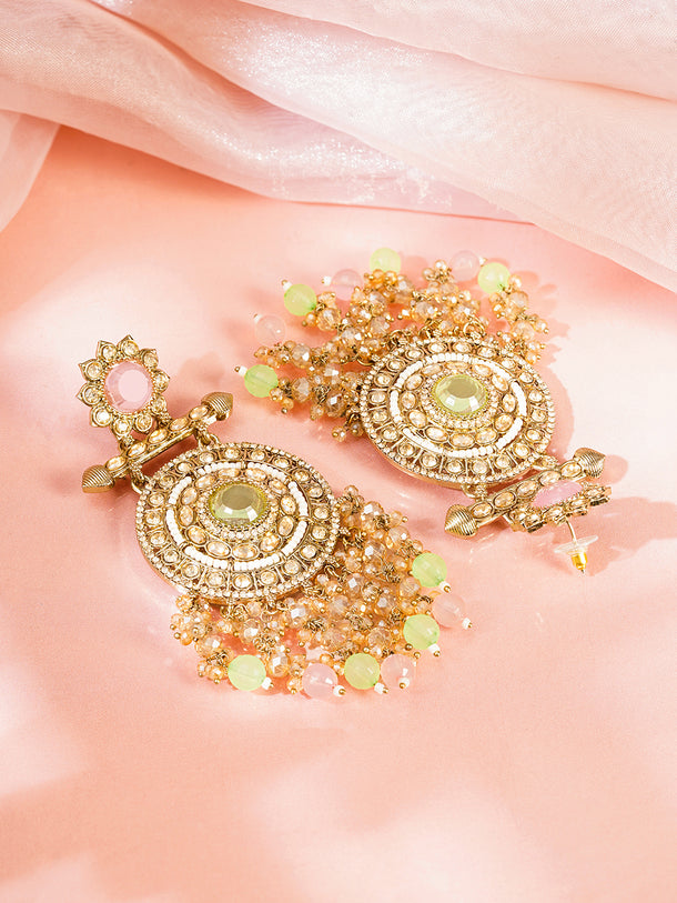 Pastel Glow Chandelier Dream Earrings