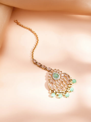 Pastel Noor Kundan Necklace Set