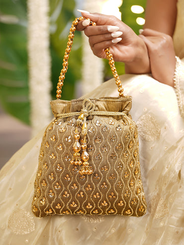 Wedding Ready Sequin Potli Bag