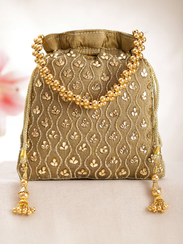 Wedding Ready Sequin Potli Bag