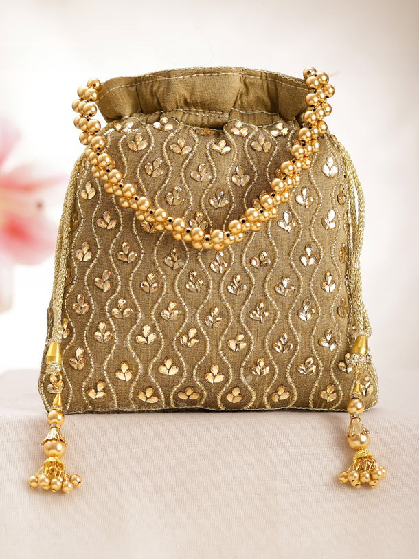 Wedding Ready Sequin Potli Bag