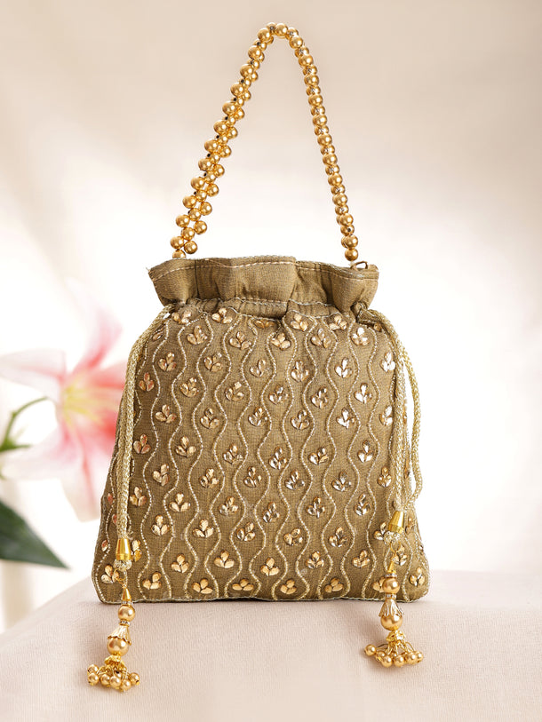 Wedding Ready Sequin Potli Bag