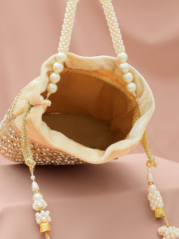 Rubans Embroidered Potli Clutch