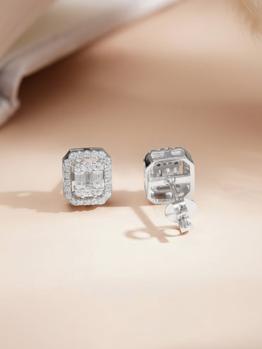 925 Fine  Silver Crystal Glow Pendant Set