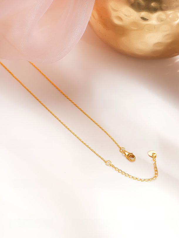 925 Fine Silver Round Cluster Diamond Pendant Necklace