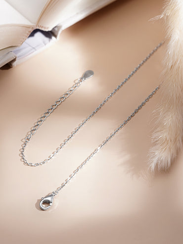 925 Fine Silver Emerald Heart Pendant Necklace