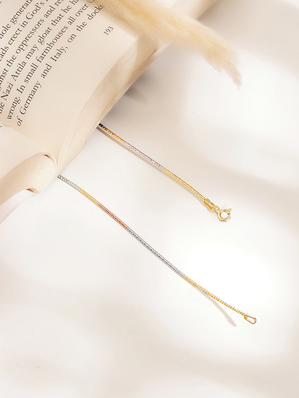 925 Fine Silver Sleek Choker Necklace