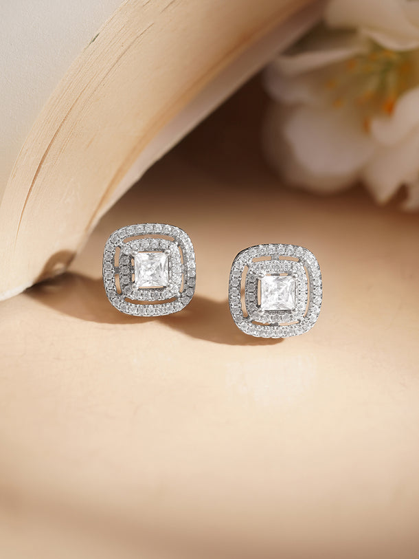 925 Fine Silver Minimal Spark Choker Set