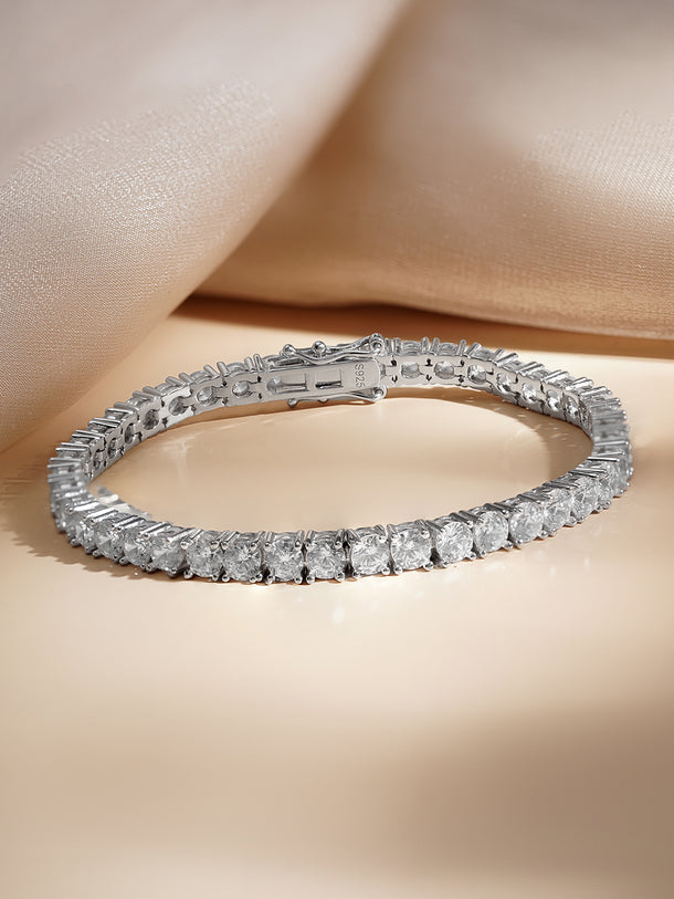 925 Fine Silver Classic Shine Bracelet