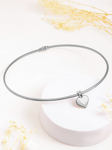 Precious Heart Charm Necklace