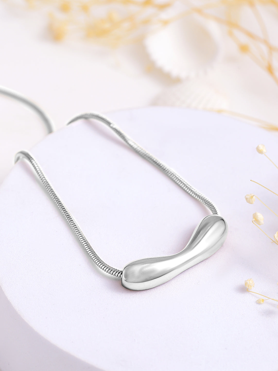 Unique Sculptural Pendant Necklace