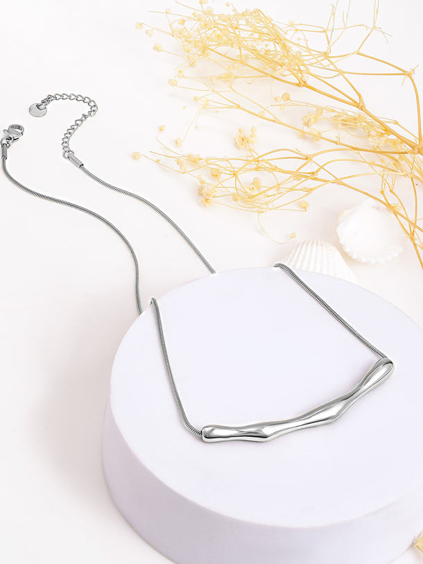Bold Sculptural Pendant Necklace