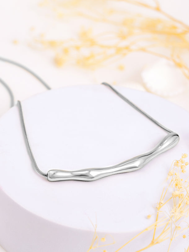 Bold Sculptural Pendant Necklace