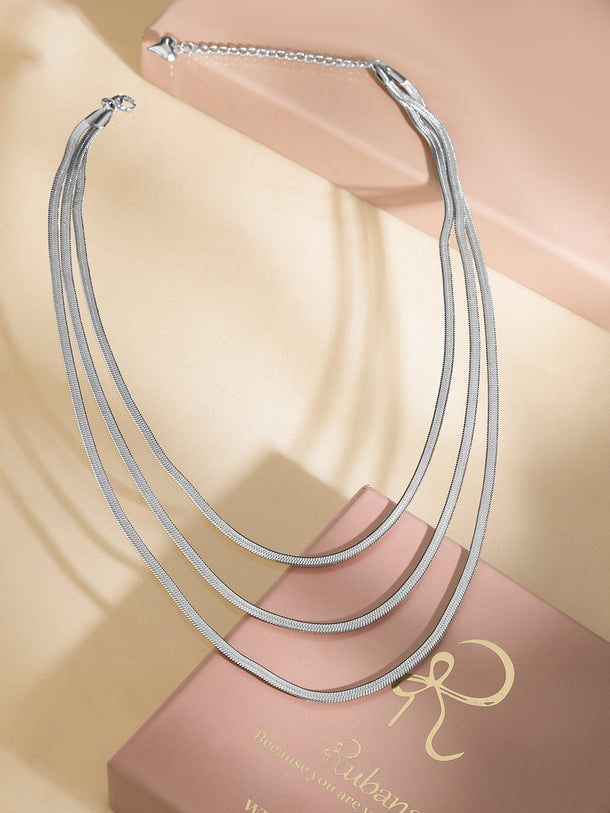 Simple Multilayer Necklace