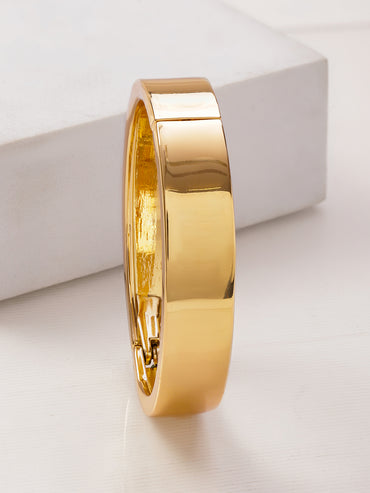 Gold Toned Sleek Minimal Bracelet