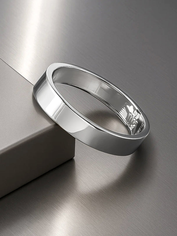 Silver Toned Chunky Bracelet