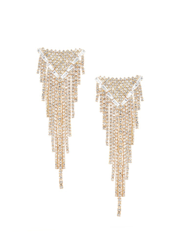 Runway Glam Crystal Danglers