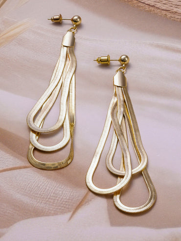 Modern Glam Multistrand Danglers