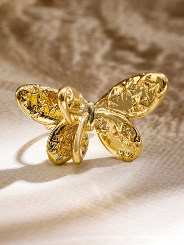 Playful Charm Butterfly Ear Cuff