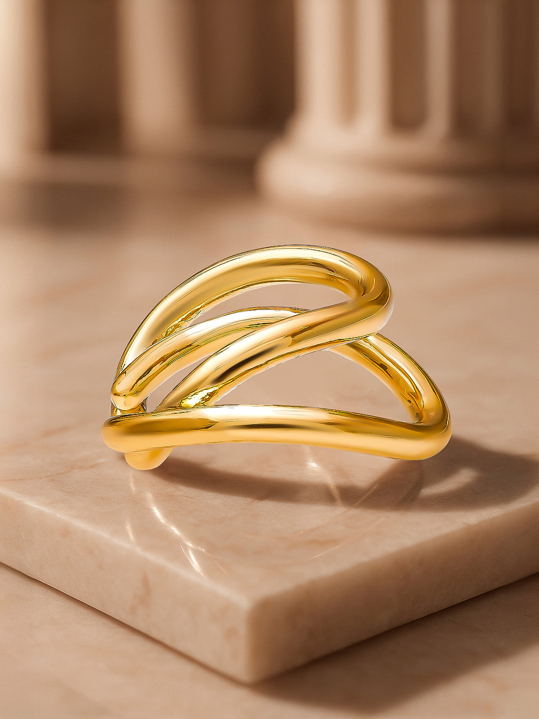 Golden Curve Everyday Minimalist Ear Cuff