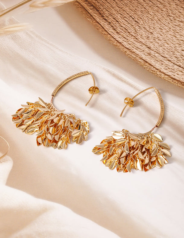 Ethereal Foliage Statement Earrings