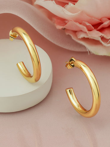 Rubans White Silver-Plated Oxidised Handcrafted Dome Shaped Jhumkas