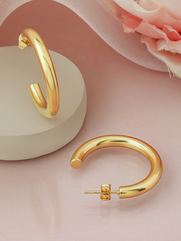 Rubans White Silver-Plated Oxidised Handcrafted Dome Shaped Jhumkas