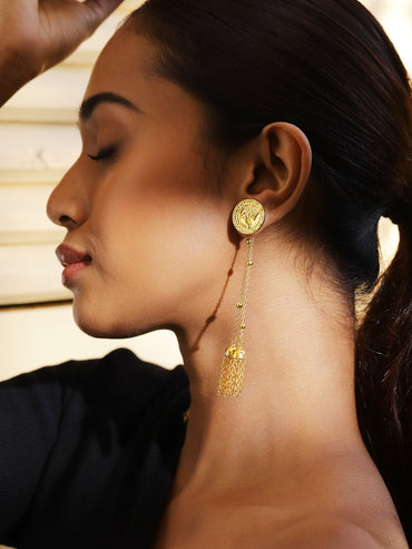 Lionheart in Tassel Grace Earrings
