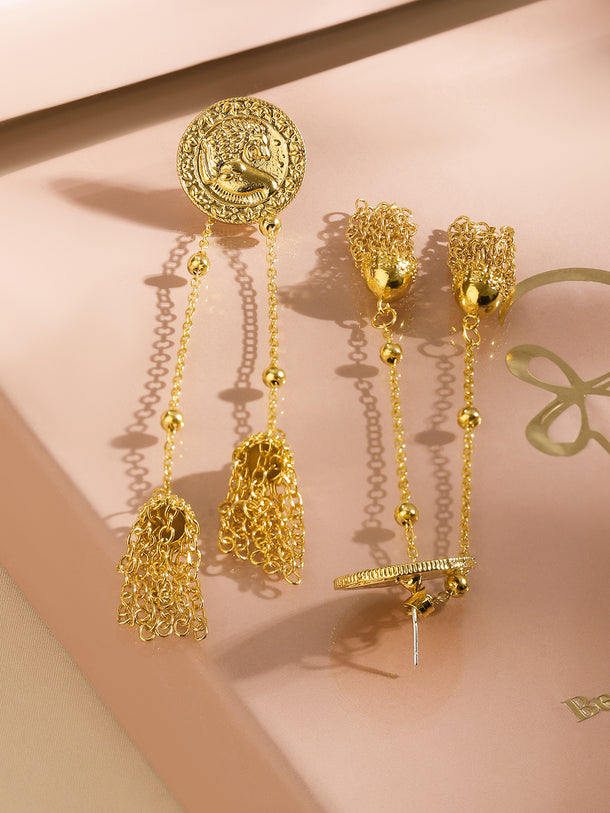 Lionheart in Tassel Grace Earrings