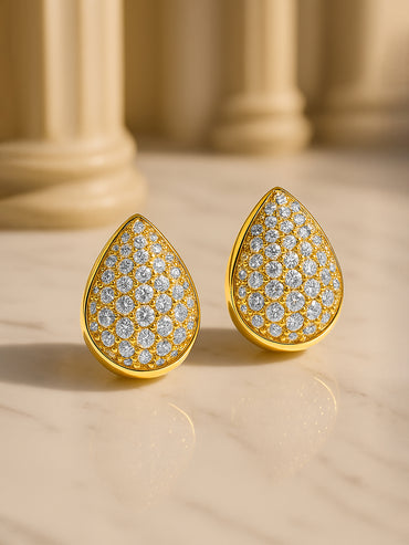Chic Almond Shaped Studs