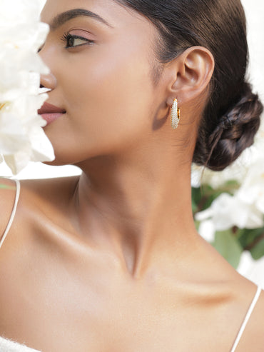 Everyday Spark Hoop Earrings